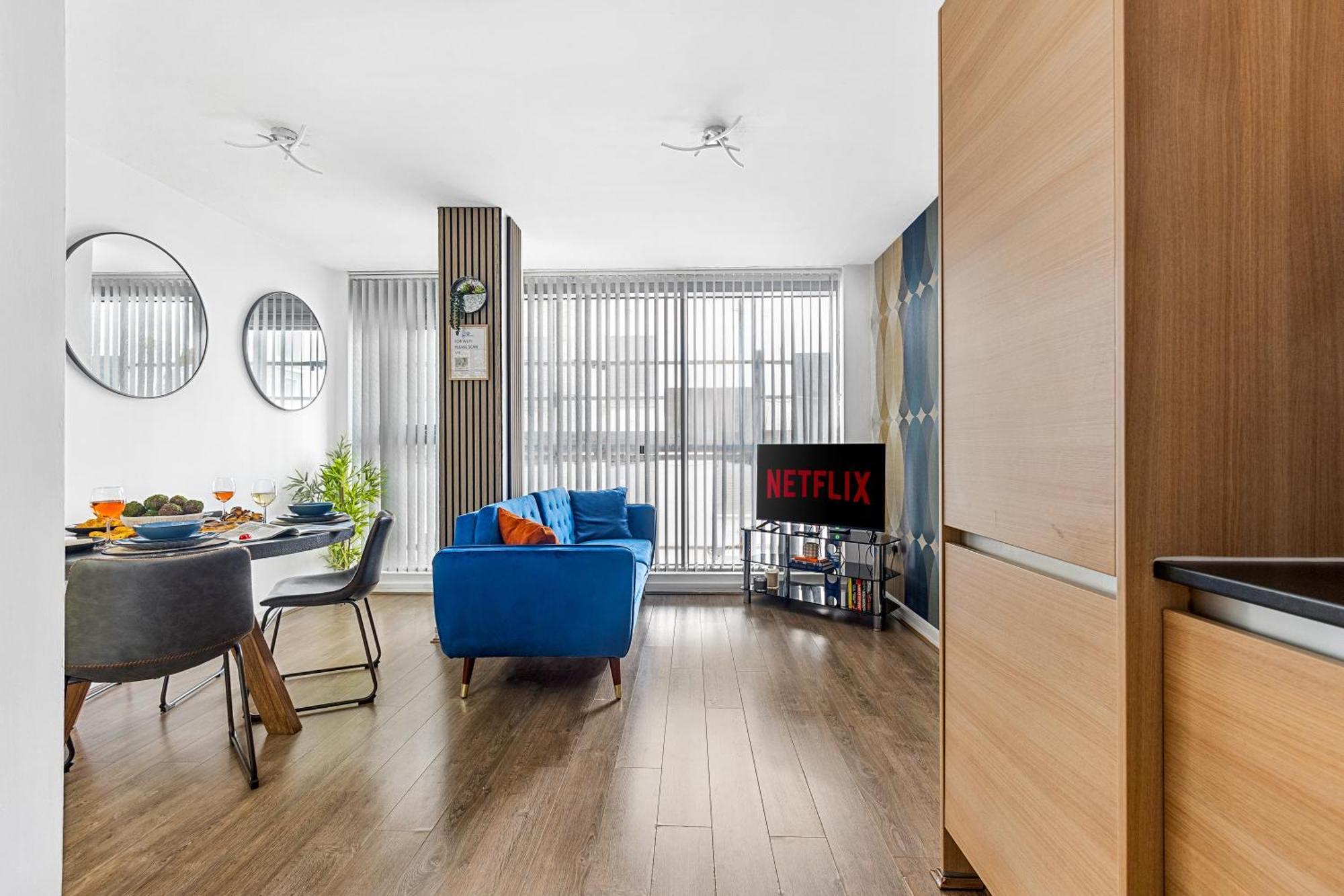 Bullring Lux Suite, New Street Free Netflix - Free Secure Parking- Sleeps 6 Birmingham Exterior foto