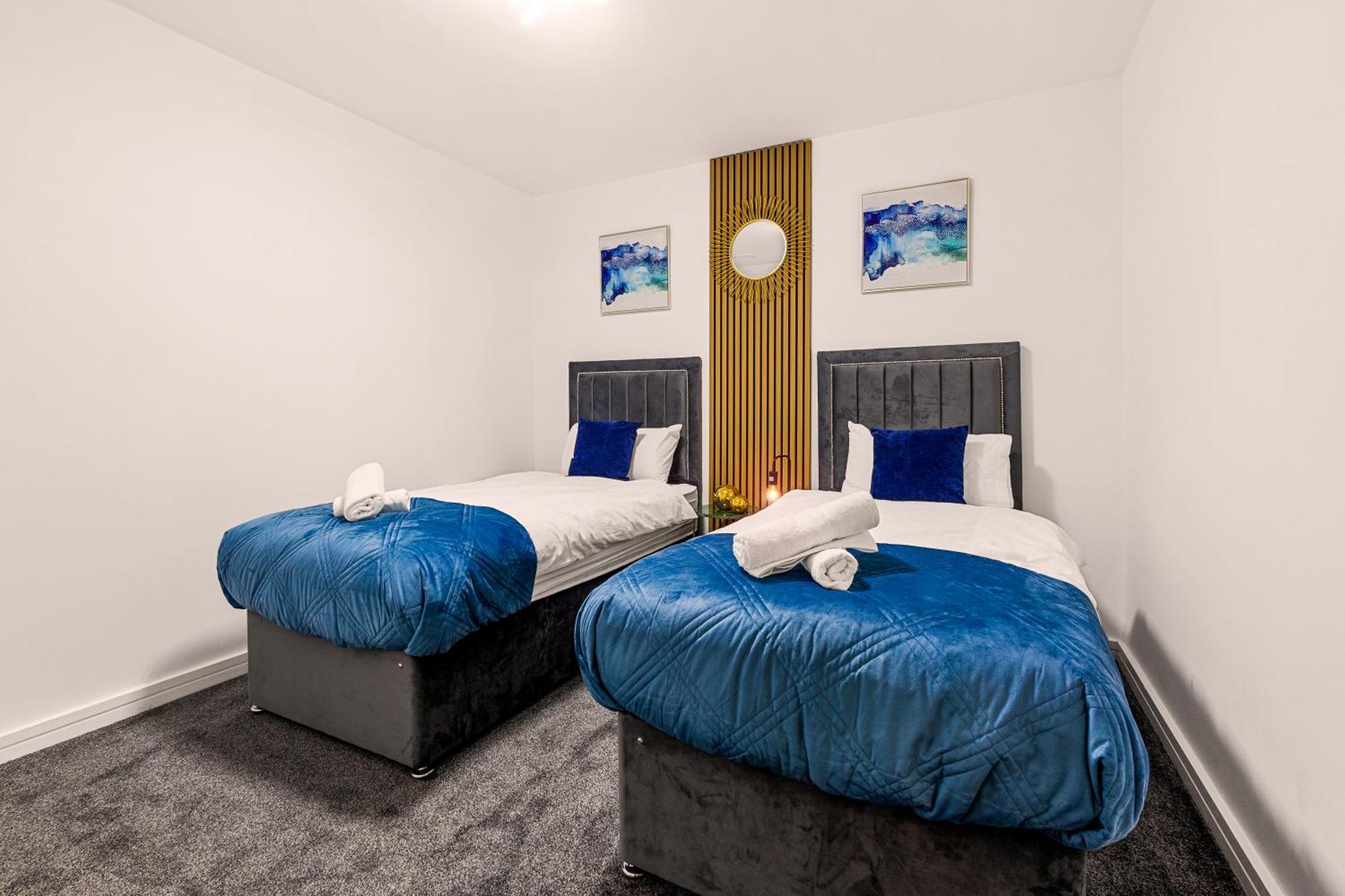 Bullring Lux Suite, New Street Free Netflix - Free Secure Parking- Sleeps 6 Birmingham Exterior foto